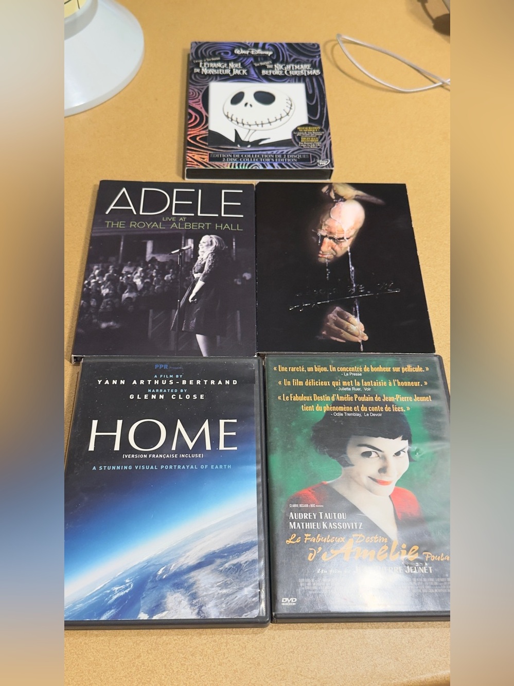 Assorted DVD Movie Collection - Black and Multicolor Cases